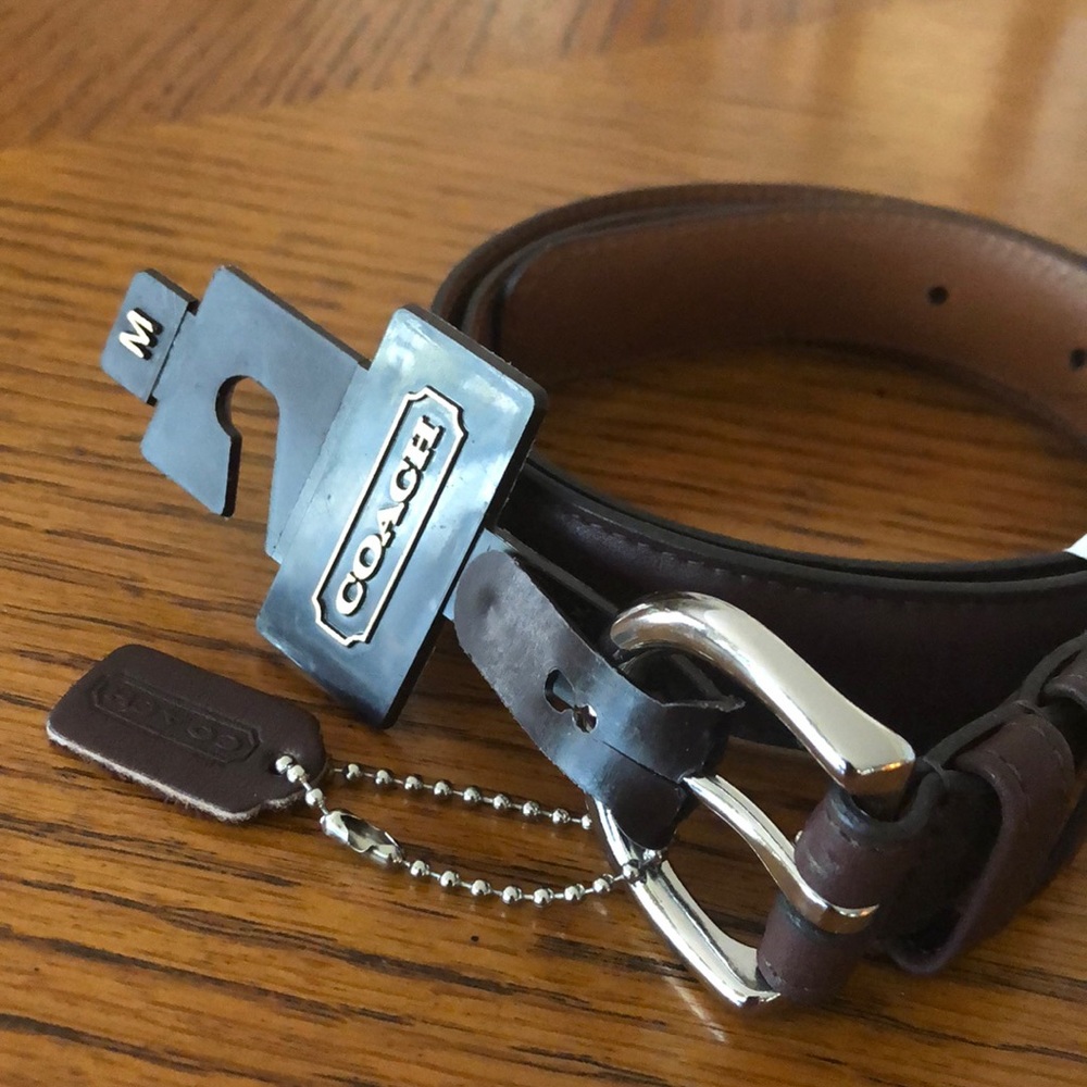 Coach Leather Belt